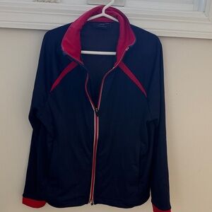 Kids Navy and Red Jacket, size 134/140